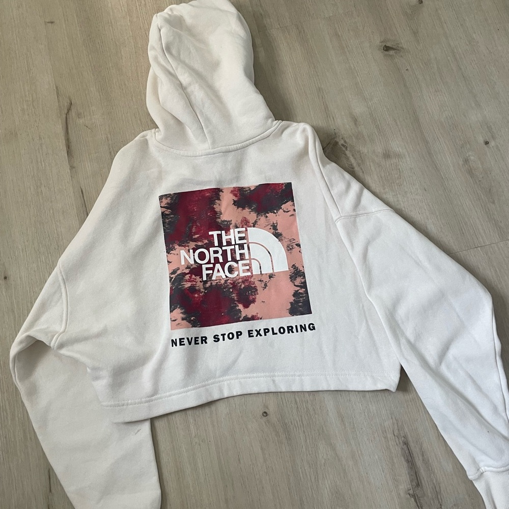 The North Face Cream Hoodie